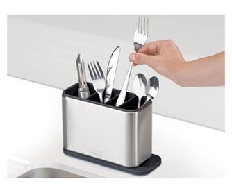 Organizator tacamuri Surface,argintiu/gri, inox, 851106