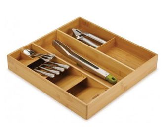 Organizator din bambus pentru ustensile, cutite si gadget uri , joseph - J85170