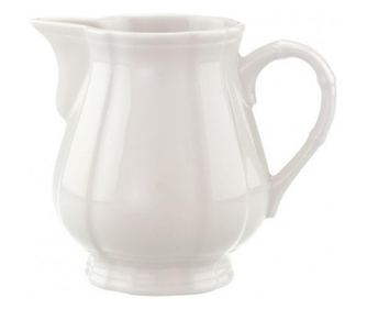 Villeroy & boch manoir tejszín- és tejkiöntő kanna, 0,25 l, prémium porcelán, fehér 15368