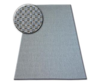 Килим SIZAL FLAT 48663/320 сиво гладък 60x110 cm  60x110 см