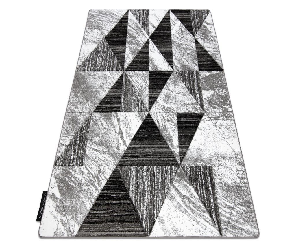  ALTER szőnyeg Nano háromszögek szürke 160x220 cm 160x220 cm
