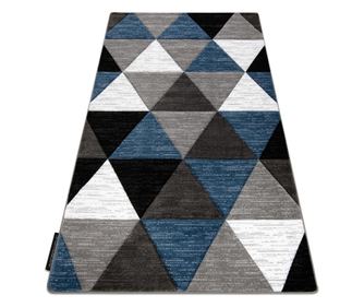 Килим ALTER Rino триъгълници синьо 200x290 cm