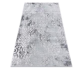 модерен MEFE килим 8724 украшение vintage - structural две нива на руно сив 160x220 cm  160x220 см