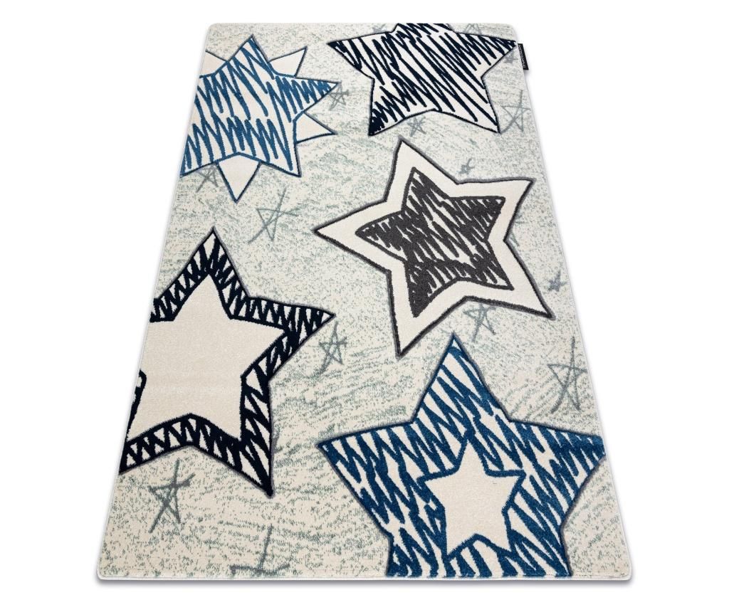 Covor PETIT STARS stele albastru 120x170 cm 120x170 cm