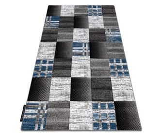 Covor ALTER Siena pătrate leasă albastru 80x150 cm  80x150 cm