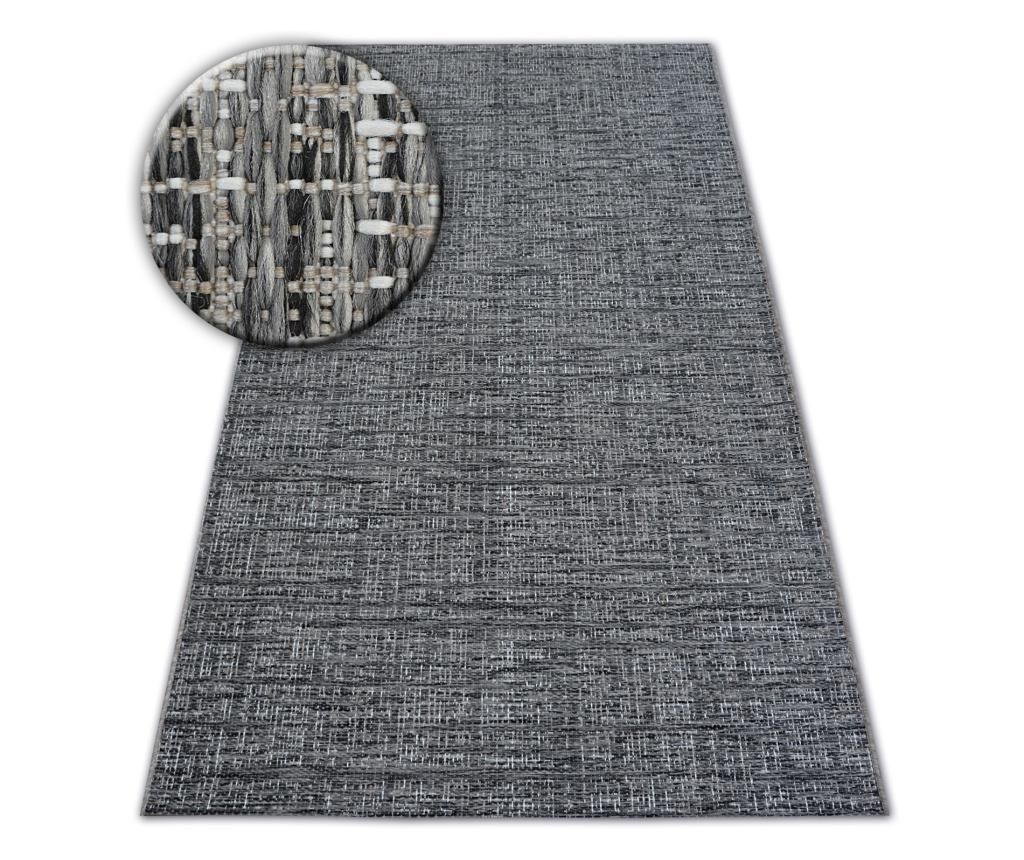 Koberec TĚTIVA SISAL LOFT 21126 MELANŽ stříbrný, slonová kost, šedá 120x170 cm  120x170 cm