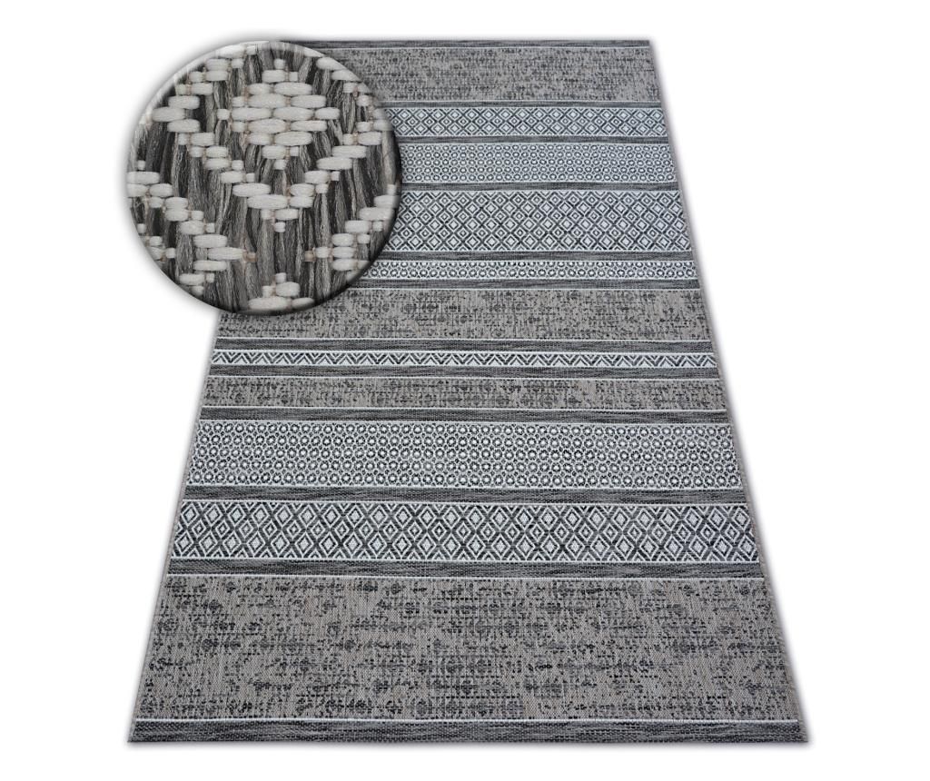 Koberec SISAL LOFT 21118 BOHO slonová kost/stříbrný/šedá 140x200 cm