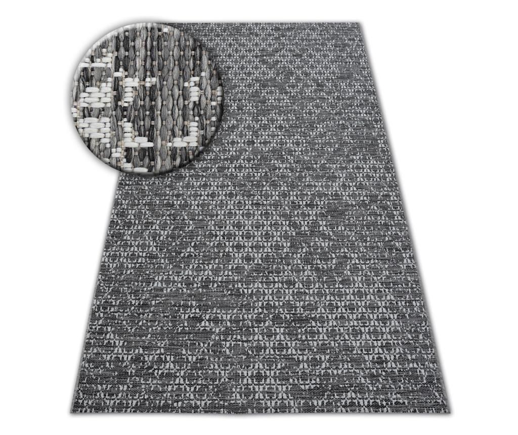 Koberec SISAL LOFT 21145 BOHO slonová kost/stříbrný/šedá 140x200 cm  140x200 cm