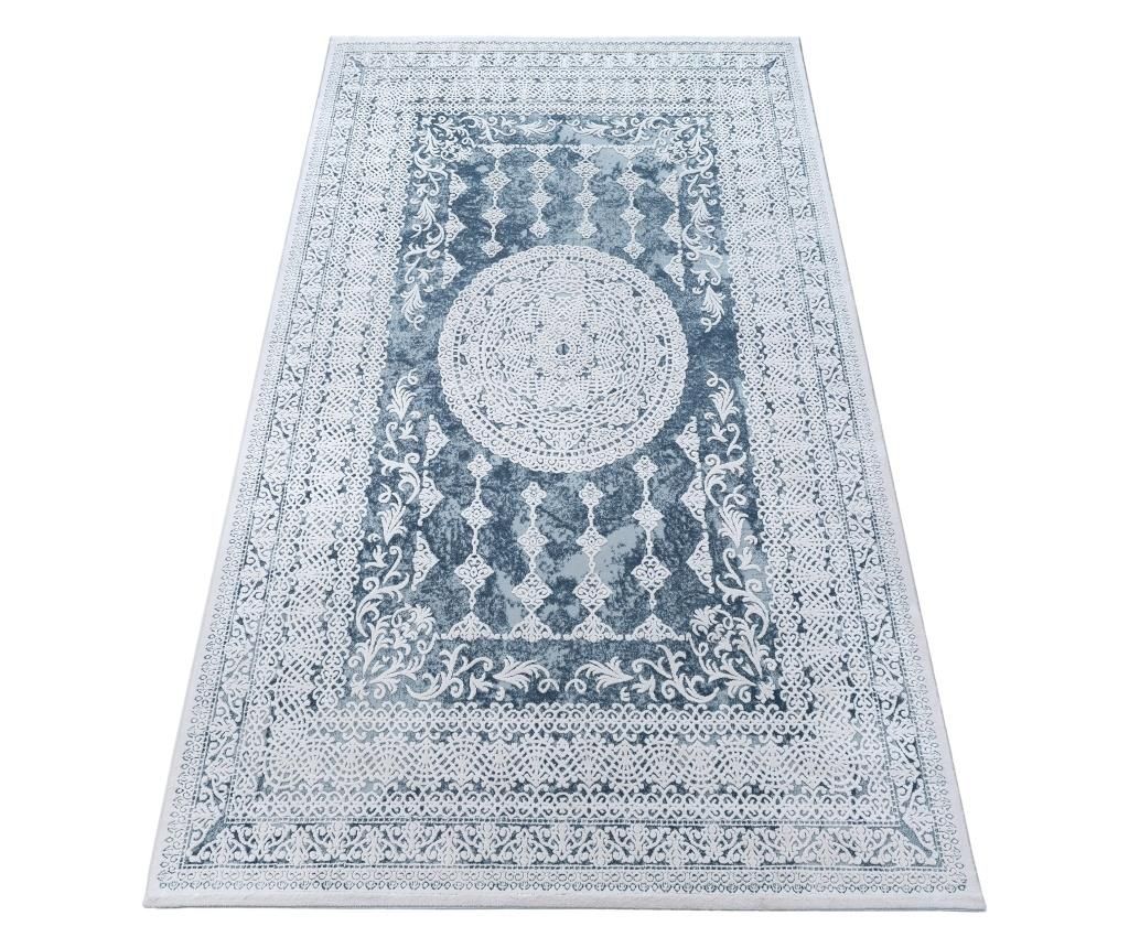 VALENCIA 2328 ORNAMENT Rug, Blue / Ivory, 80x150 cm