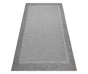 Fonott sizal szőnyeg boho 46201575 Keret szürke 120x170 cm