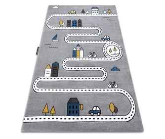 Dywan PETIT STREET ULICE szary 80x150 cm  80x150 cm