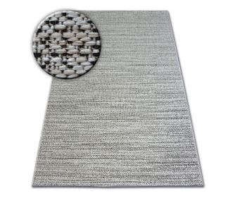 Covor sisal Floorlux 20389 argint si negru melange 140x200 cm  140x200 cm