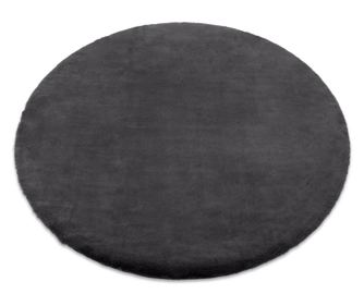 Szőnyeg BUNNY kör szürke kerék 100 cm P100 cm