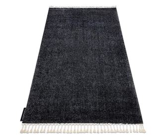 Covor Berber 9000 gri Franjuri shaggy 120x170 cm  120x170 cm