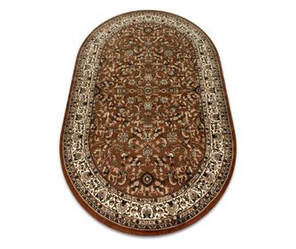 Covor Royal Adr oval model 1745 maro 100x180 cm  100x180 cm