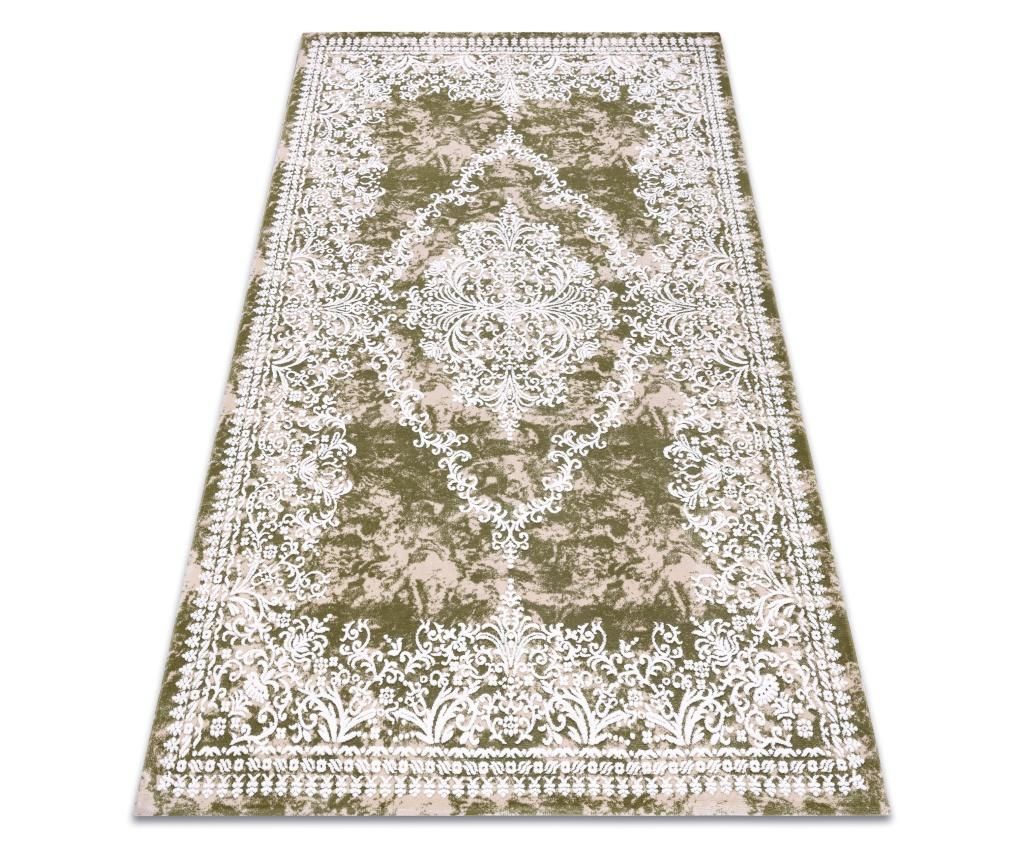AKRYL DIZAYN Rug 143 green / ivory 160x230 cm
