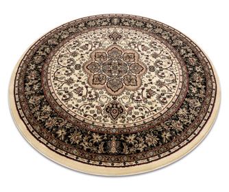 Kulatý koberec ROYAL ADR model 521 karamel kruh 200 cm