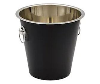 Frapiera cu manere, negru, 22 cm