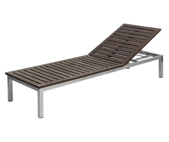 шезлонг TEAK LINE PREMIUM