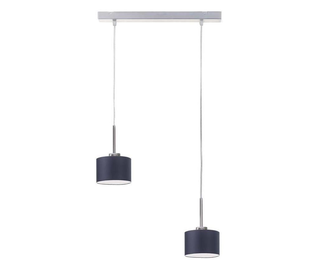 MONTANA Függőlámpa Króm Sötétkék