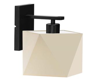 ODESSA Crno-ekru zidna svjetiljka