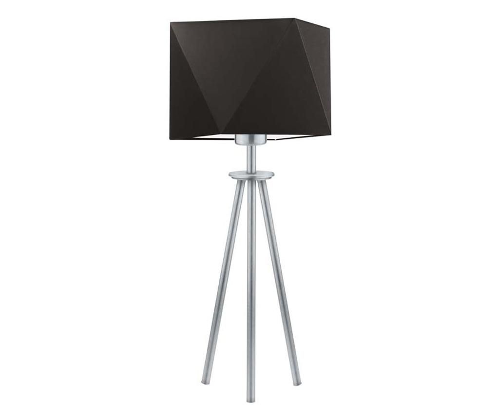 SOVETO Asztali Lámpa Ezüst Barna