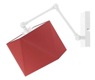 AMARILLO Stenska Svetilka Bela Rdeča