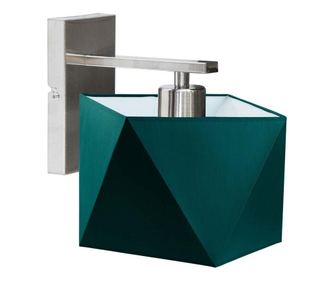 ODESSA Zidna Lampa Brušeni Čelik Tamnozelena