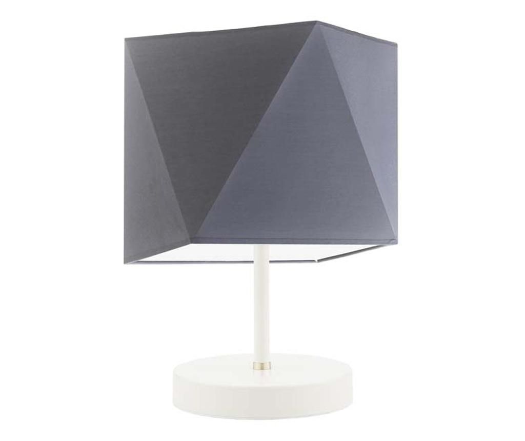 PASADENA Namizna Svetilka Bela Siva