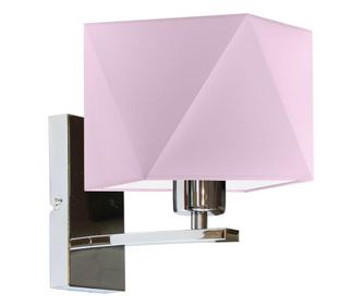DALLAS Krom Svijetlo ljubičasta Zidna svjetiljka