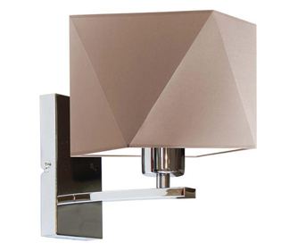 DALLAS Zidna Lampa Krom Bež