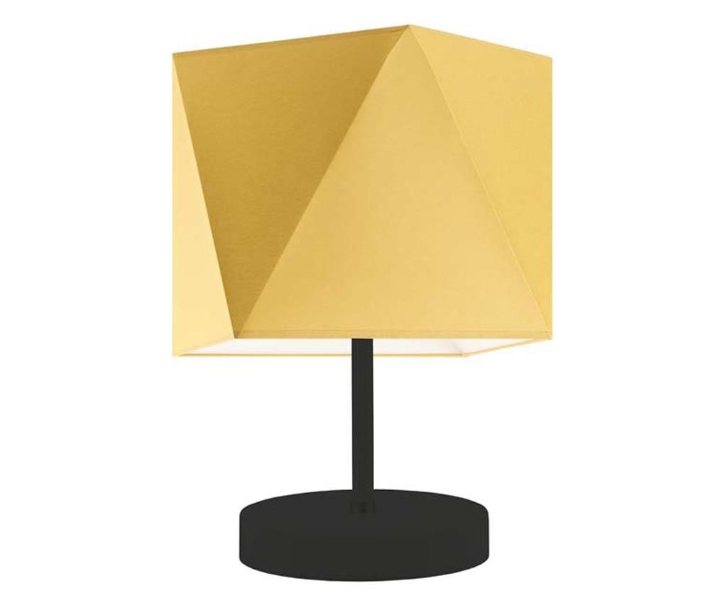 Namizna svetilka PASADENA črno-gorčična