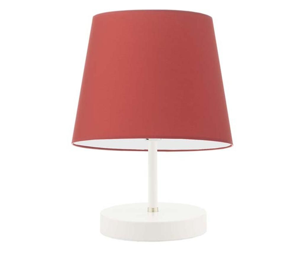 ALMADA Namizna Svetilka Bela Rdeča