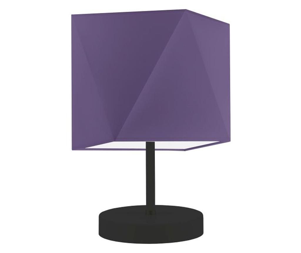 PASADENA Stolna Lampa Crna Ljubičasta