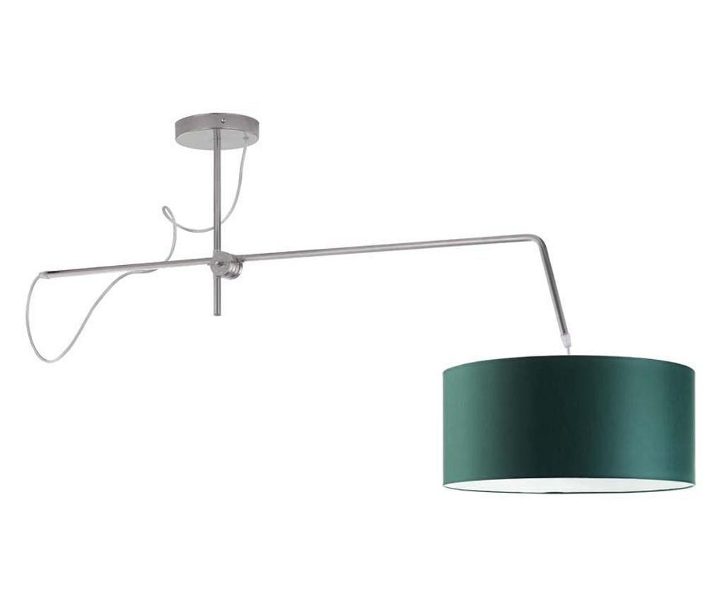 Κρεμαστό Φωτιστικό RIO Ασημί Πράσινο Μπουκάλι