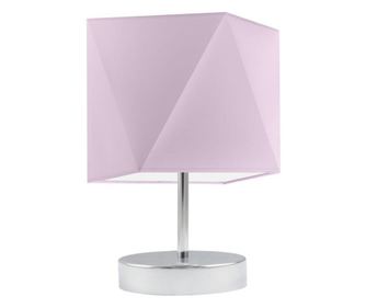 Lampă de birou PASADENA cromată, mov deschis