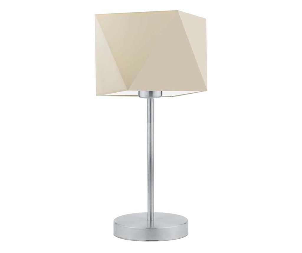 WUHU Asztali Lámpa Ezüst Ecru