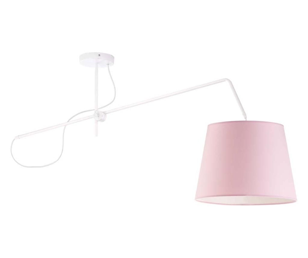 OVIEDO Hanging Lamp White Light Pink
