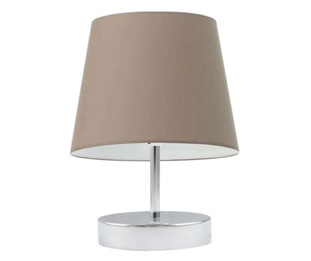 ALMADA Éjjeli Lámpa Króm Bézs