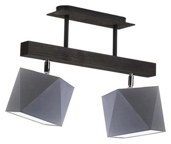 ASTIR Stropna Lampa Ebanovina Siva