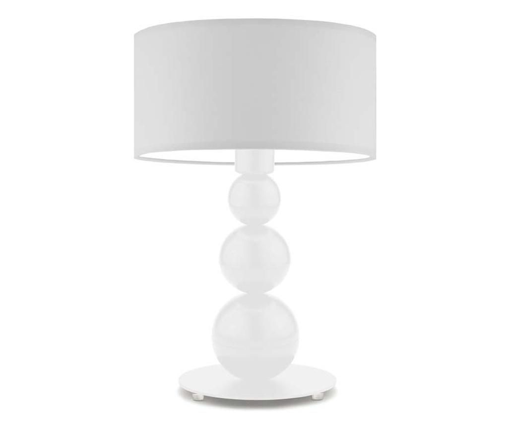 HONOLULU Table Lamp White Light Gray