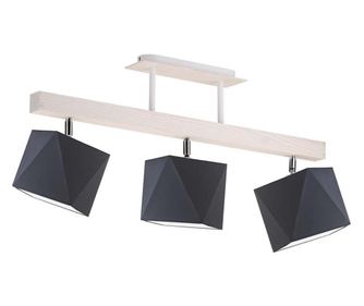 Stropna svetilka MIRAMAR bela grafit