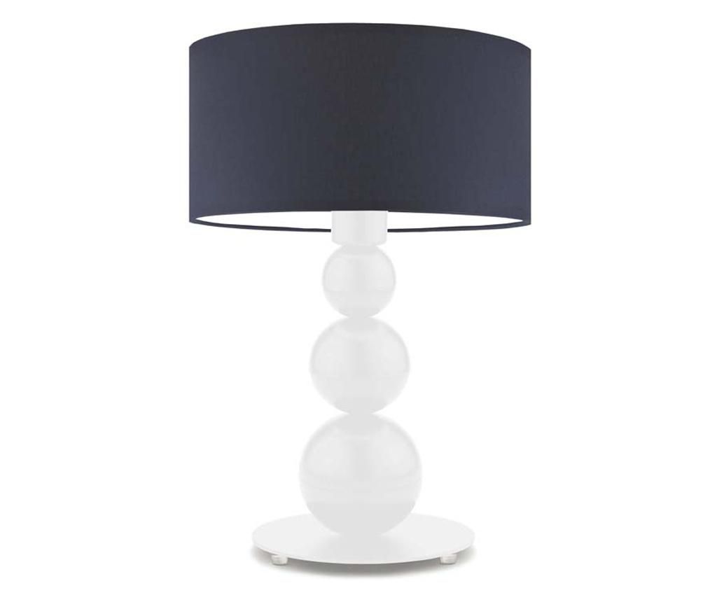 Επιτραπέζιο Φωτιστικό HONOLULU Λευκό Σκούρο Μπλε