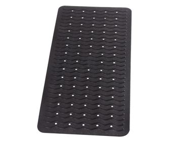 Covoras antiderapant cada Playa negru Ridder 38x80cm Ridder, Covorase antiderapante, Cauciuc, 80x38 cm, negru, negru