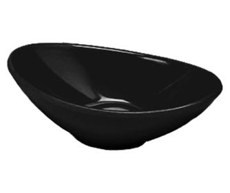 RAKI Bol oblic melamina 10x6x3cm negru