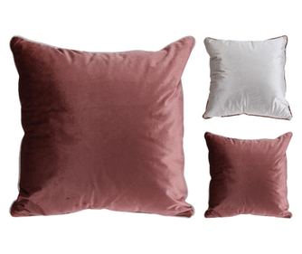 Bársony párna, 45x45 cm, szín