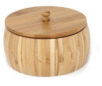 RAKI Bol bambus cu capac 23x10cm