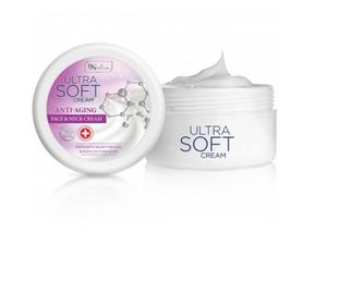 Crema anti imbatranire pentru fata si decolteu, Ultra Soft, Inelia, Revers, 200ml