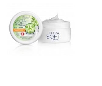 Crema pentru fata si corp, Inelia, Ultra Soft, Nutritiva, extract de Castravete, 200ml