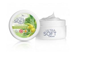 Crema pentru fata si corp, Inelia, Ultra Soft, Regenerare activa, Masline Verzi, 200ml
